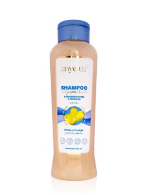 SHAMPOO CON GUSANO DE SEDA ANYELUZ