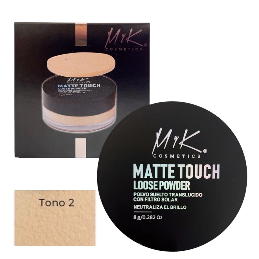 POLVO SUELTO MATTE TOUCH MRK COSMETICS – TONO 2