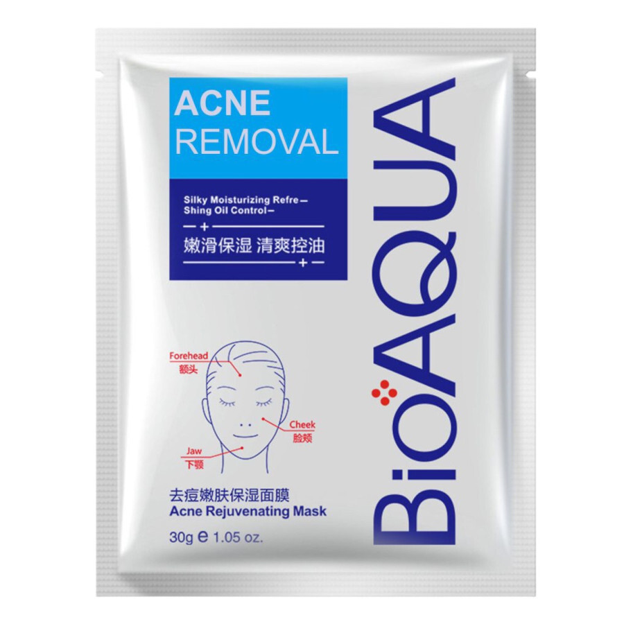 BIOAQUA ACNE REMOVAL ACNE REJUVENATING MASK