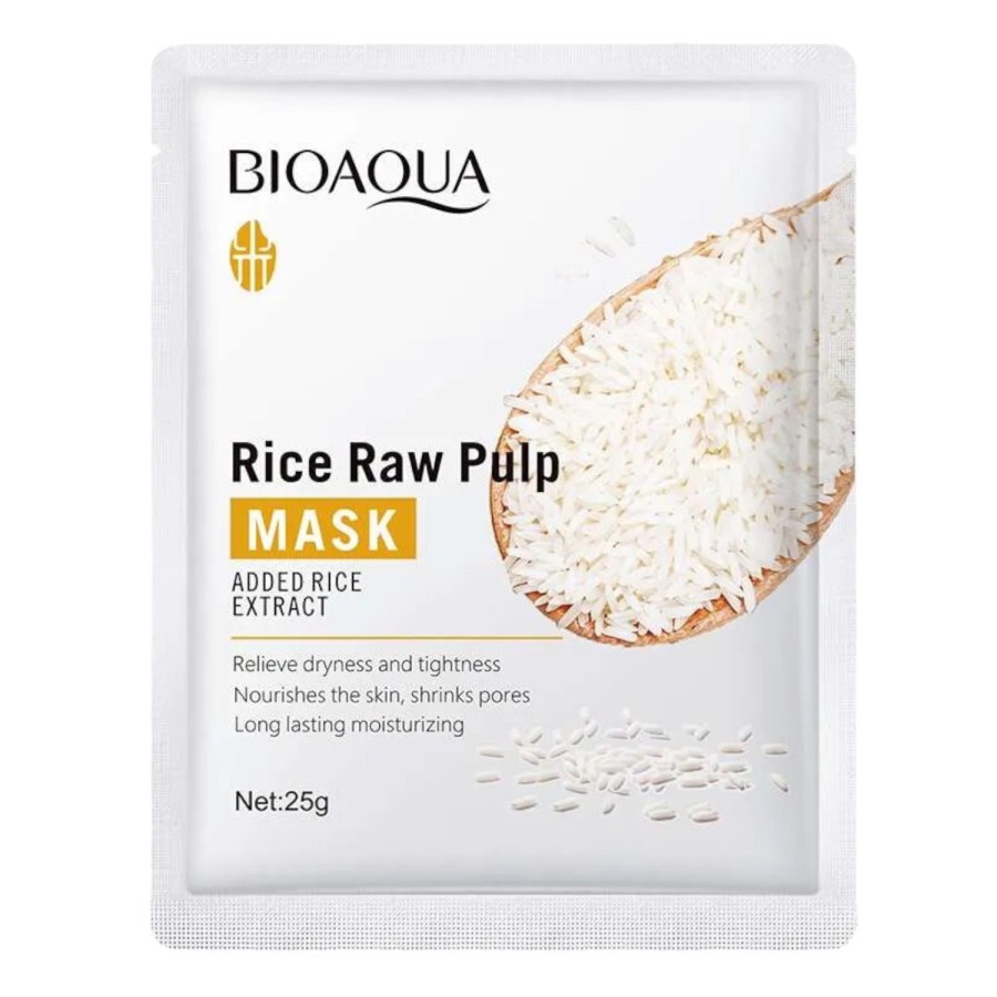 BIOAQUA RICE RAW PULP MASK