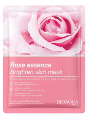 MASCARILLA FACIAL DE ESENCIA DE ROSA BIOAQUA