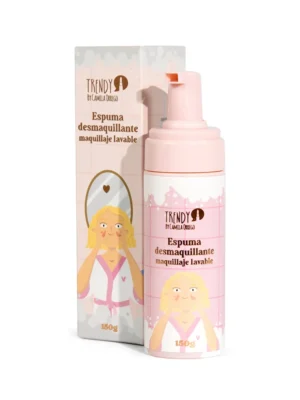 ESPUMA DESMAQUILLANTE MAQUILLAJE LAVABLE TRENDY BY CAMILA ORREGO