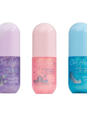 PERFUMES CAPILARES DE PRINCESAS CLICK HAIR – 3 AROMAS DE CUENTO DE HADAS