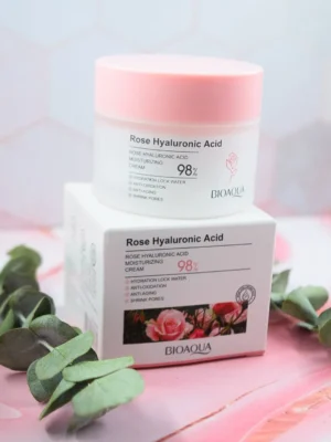 ROSE HYALURONIC ACID MOISTURIZING CREAM BIOAQUA