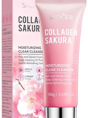 COLLAGEN SAKURA MOISTURIZING CLEAR CLEANSER SADOER