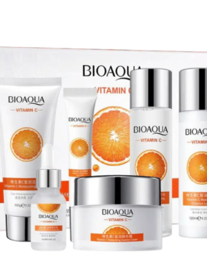 KIT FACIAL VITAMINA C BIOAQUA 6 PIEZAS