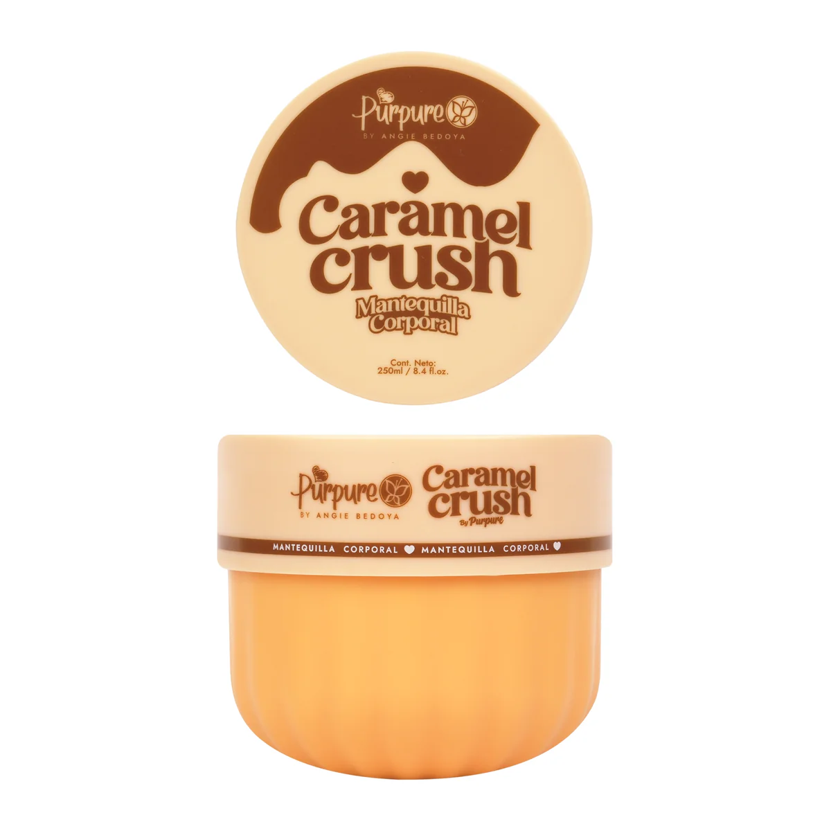 MANTEQUILLA IMPORTADA CARAMEL CRUSH GRANDE 250ML PURPURE