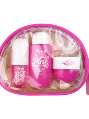 KIT CARTUCHERA PINK CHAMPAGNE PURPURE