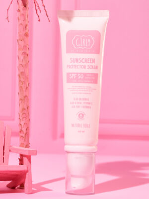 GIRLY SUNSCREEN PROTECTOR SOLAR SPF 50 NATURAL BEIGE