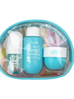 KIT CARTUCHERA SUNSET PARADISE PURPURE