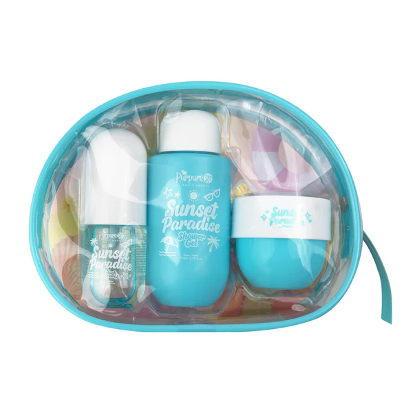 KIT CARTUCHERA SUNSET PARADISE PURPURE