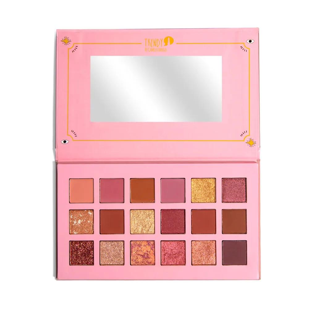 PALETA DE SOMBRAS TRENDY 18 TONOS ROSÉ GLOW