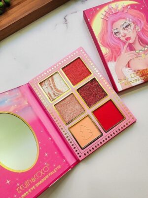 PALETA DE SOMBRAS KEVIN & COCO 6 COLORES GLAM PRINCESS