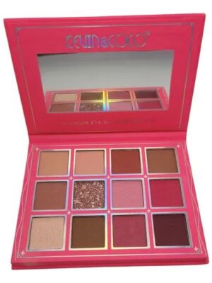 PALETA DE SOMBRAS KEVIN & COCO 12 COLORES CLASSIC PINK