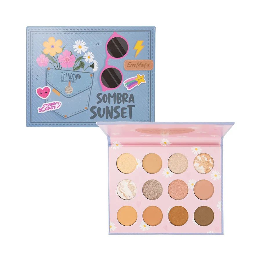PALETA DE SOMBRAS TRENDY “SOMBRA SUNSET”