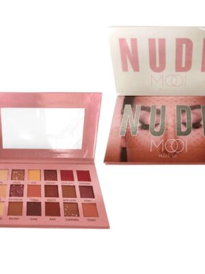 PALETA DE SOMBRAS NUDE MOODI MAKE UP