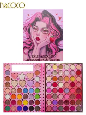 PALETA DE MAQUILLAJE KEVIN & COCO 86 COLORES