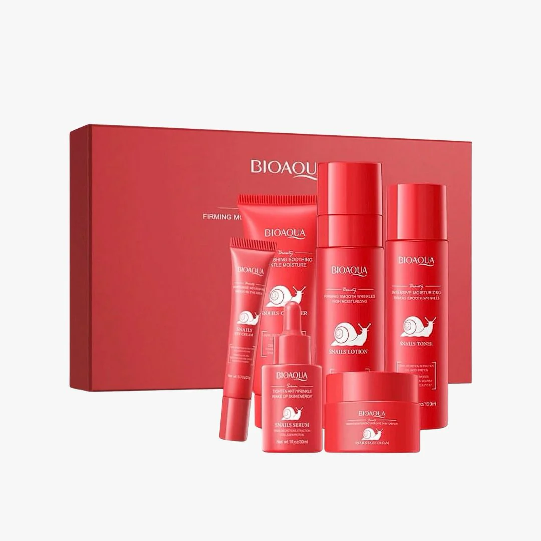 🐌 KIT BIOAQUA BABA DE CARACOL REPARACIÓN INTENSIVA