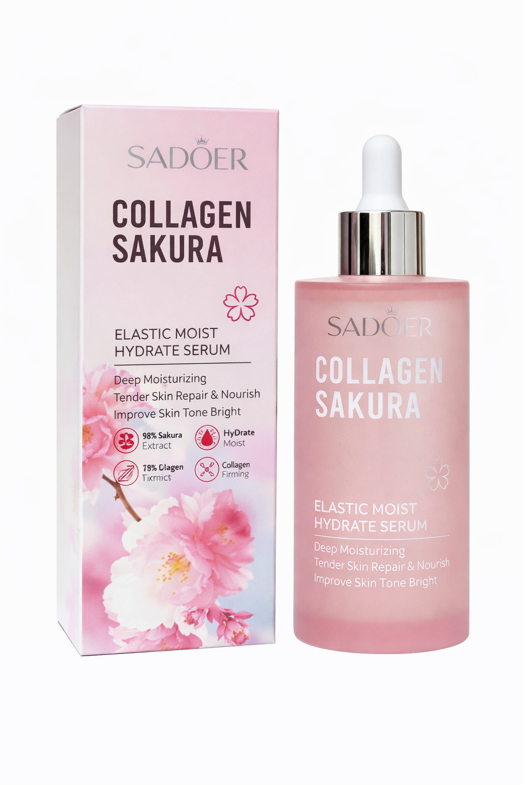 SERUM COLLAGEN SAKURA ELASTIC MOIST SADOER 100ML