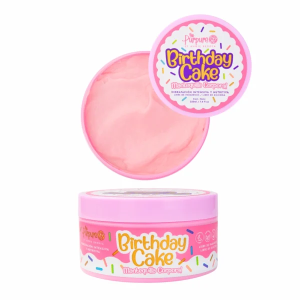 MANTEQUILLA CORPORAL BIRTHDAY CAKE 220ML PURPURE