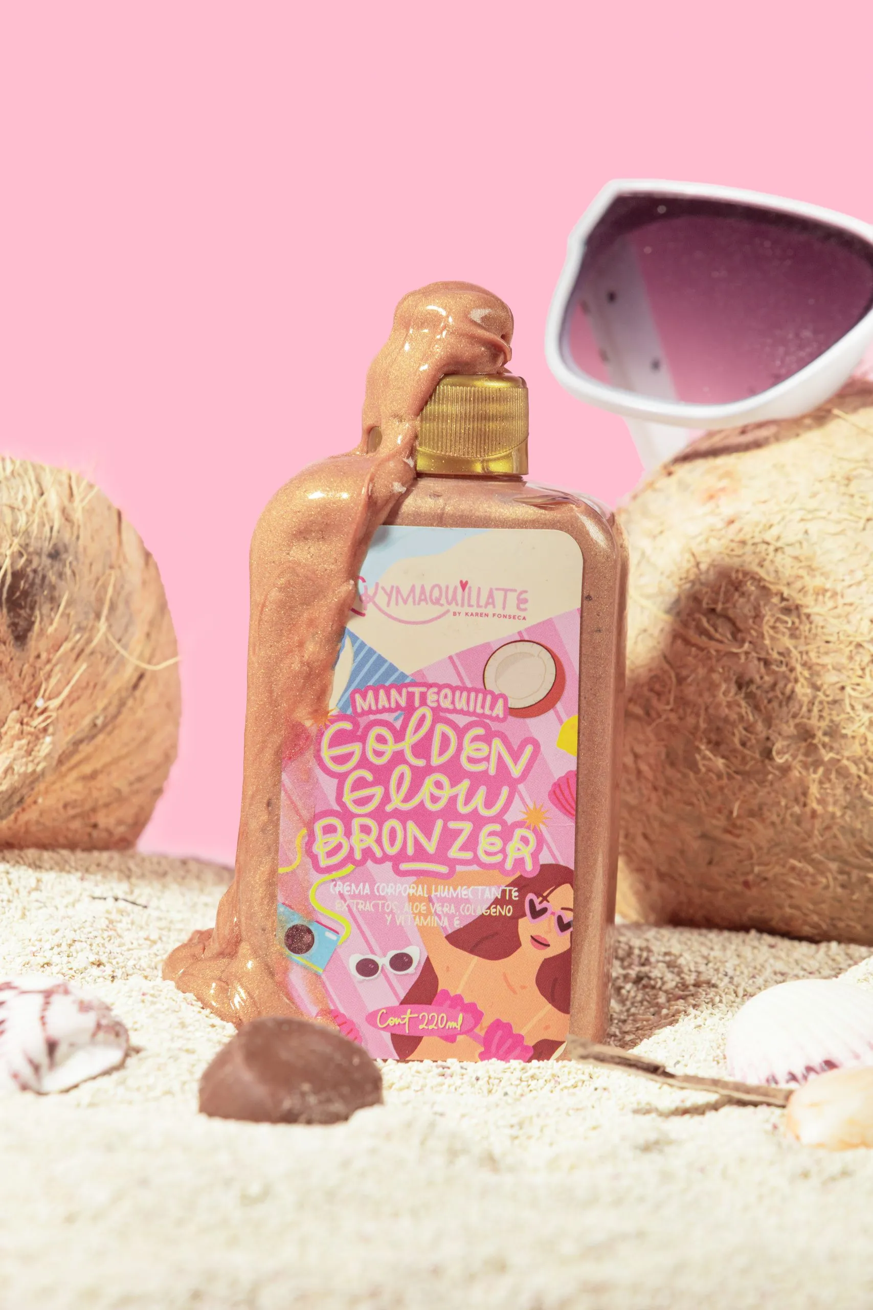 MANTEQUILLA CORPORAL GOLDEN GLOW BRONZER 220ML KYMAQUILLATE