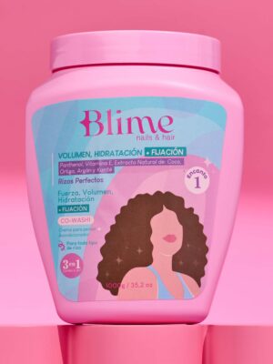 TRATAMIENTO CAPILAR VOLUMEN, HIDRATACIÓN Y FIJACIÓN BLIME ENCANTO 1 CO-WASH 3 EN 1 1000 G