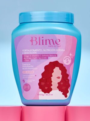 TRATAMIENTO CAPILAR MULTIVITAMÍNICO BLIME ENCANTO 5 CO-WASH 3 EN 1 1000 G