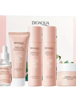 KIT FACIAL CAMELLIAS BIOAQUA 6 PIEZAS
