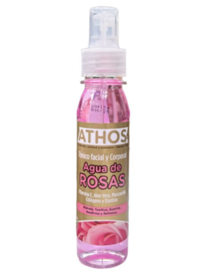 AGUA DE ROSAS ATHOS TÓNICO FACIAL Y CORPORAL