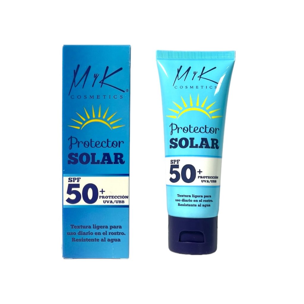 MYK COSMETICS PROTECTOR SOLAR SPF 50+ PROTECCIÓN UVA/UVB