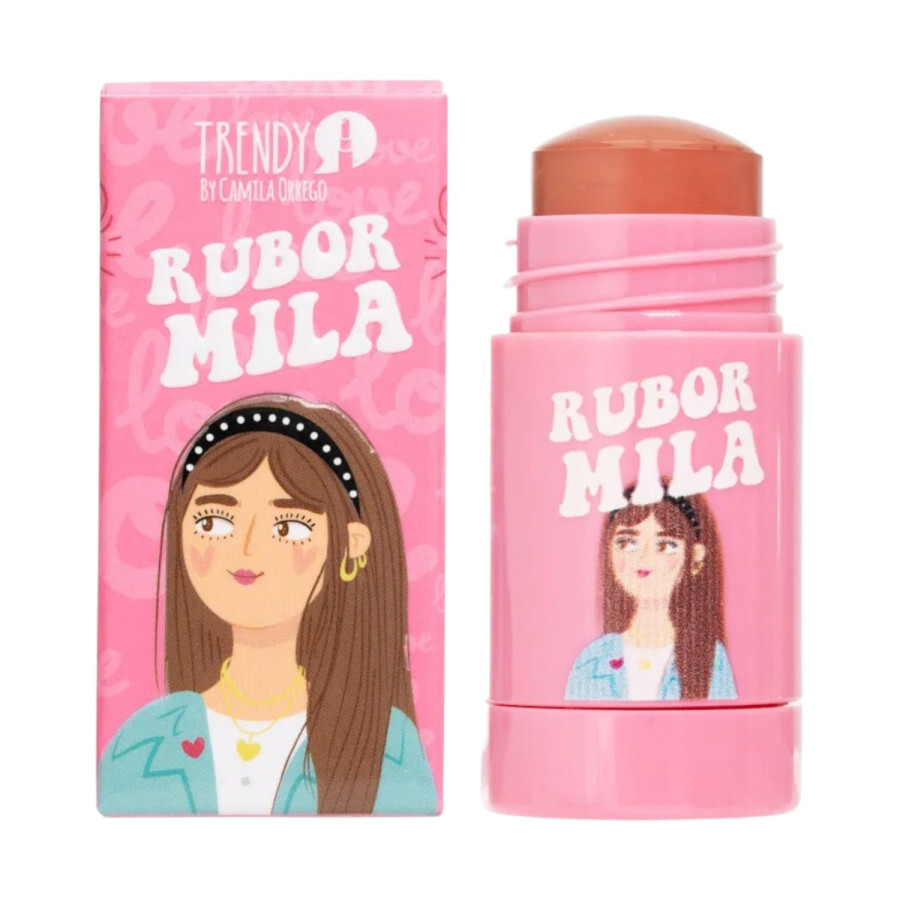 RUBOR EN BARRA TRENDY RUBOR MILA