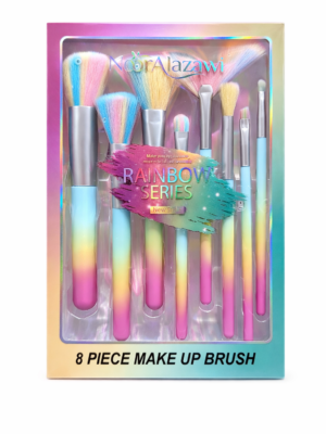 SET DE BROCHAS RAINBOW SERIES 8 PIEZAS NOOR ALAZAWI