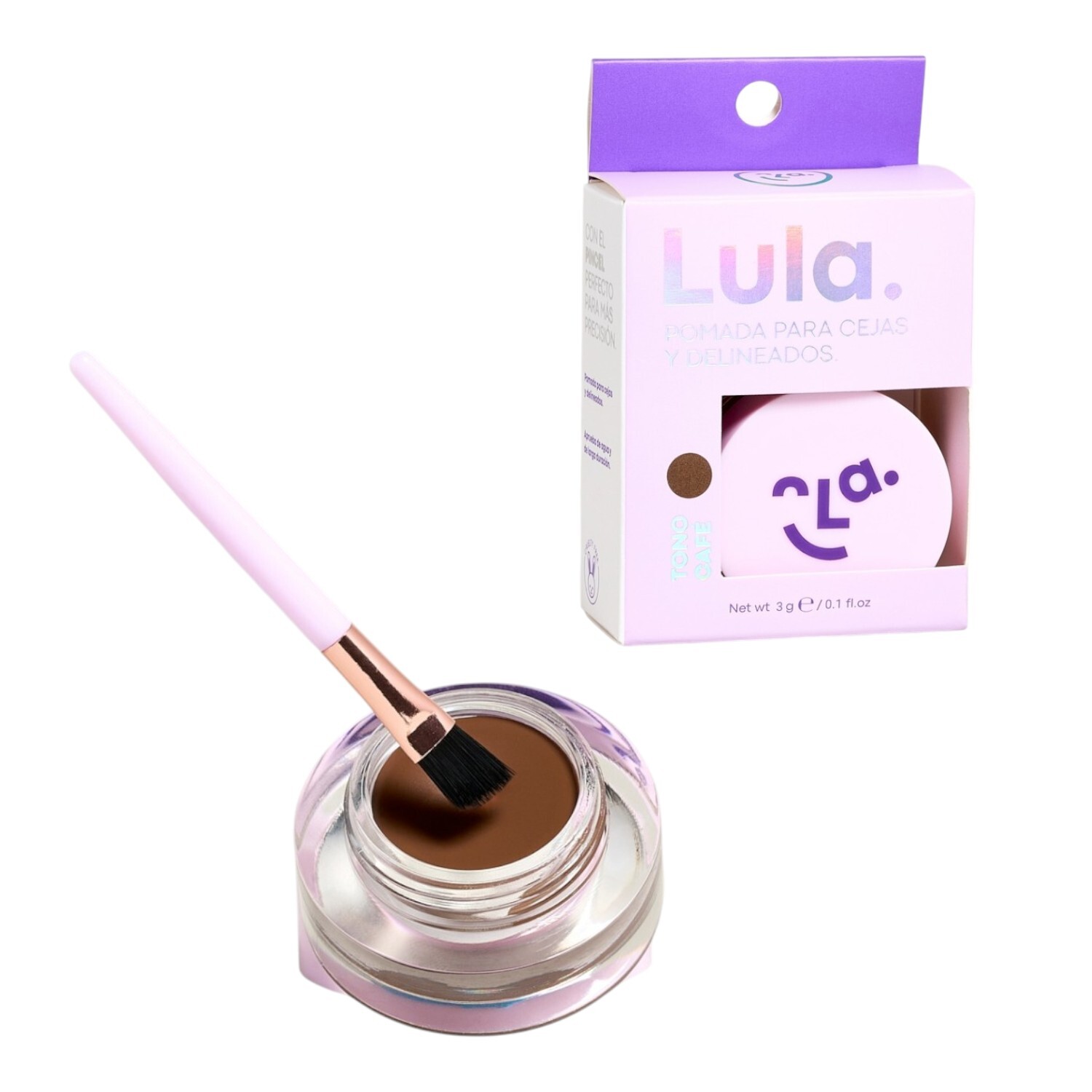 DELINEADOR PARA OJOS Y CEJAS LULA TONO CAFÉ