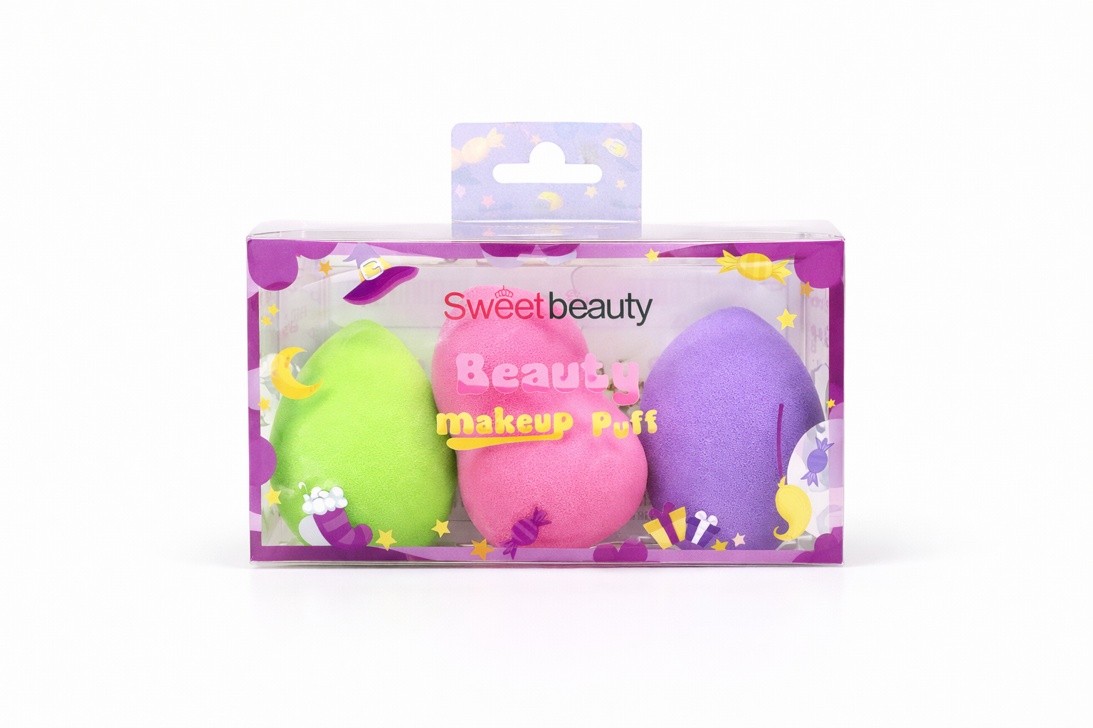 SET BEAUTY MAKEUP PUFF SWEET BEAUTY