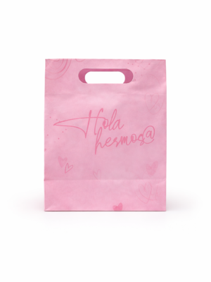 BOLSA DE REGALO ROSADA PEQUEÑA