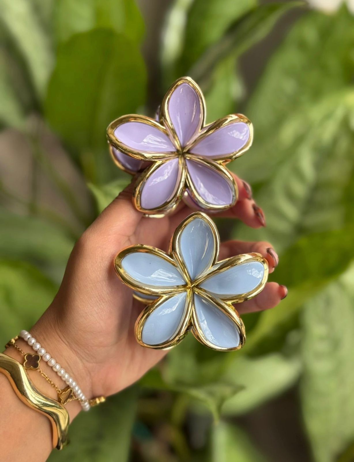 CAIMÁN HAWÁI PASTEL BORDE DORADO - Image 3