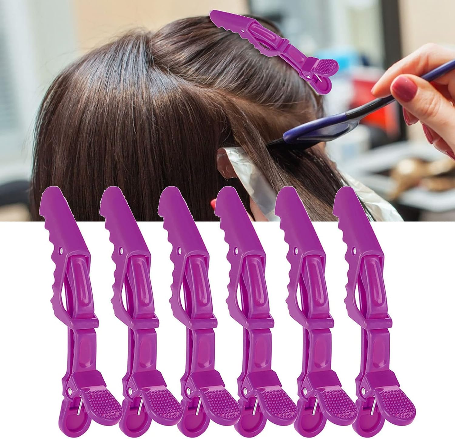 PINZA COCODRILO CABELLO X 6 UNDS - Image 3