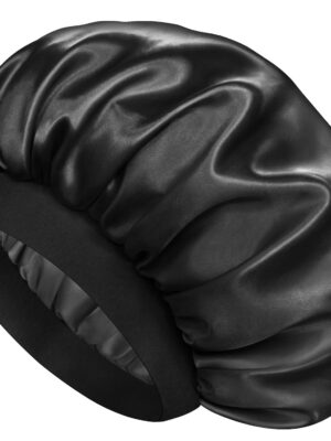 GORRO DE SATÍN DOBLE FAZ BANDA LISA