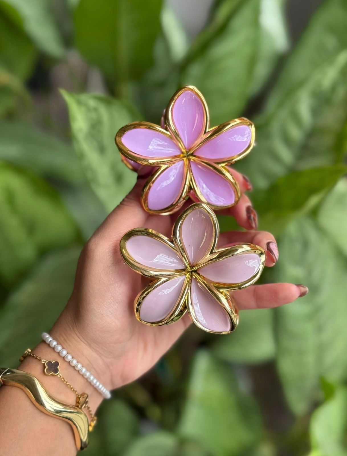 CAIMÁN HAWÁI PASTEL BORDE DORADO