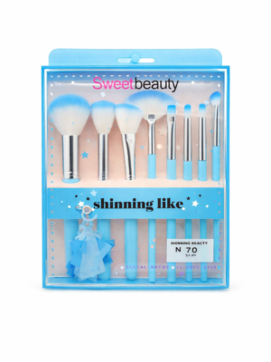 SET DE BROCHAS SHINNING BEAUTY N70 SWEET BEAUTY
