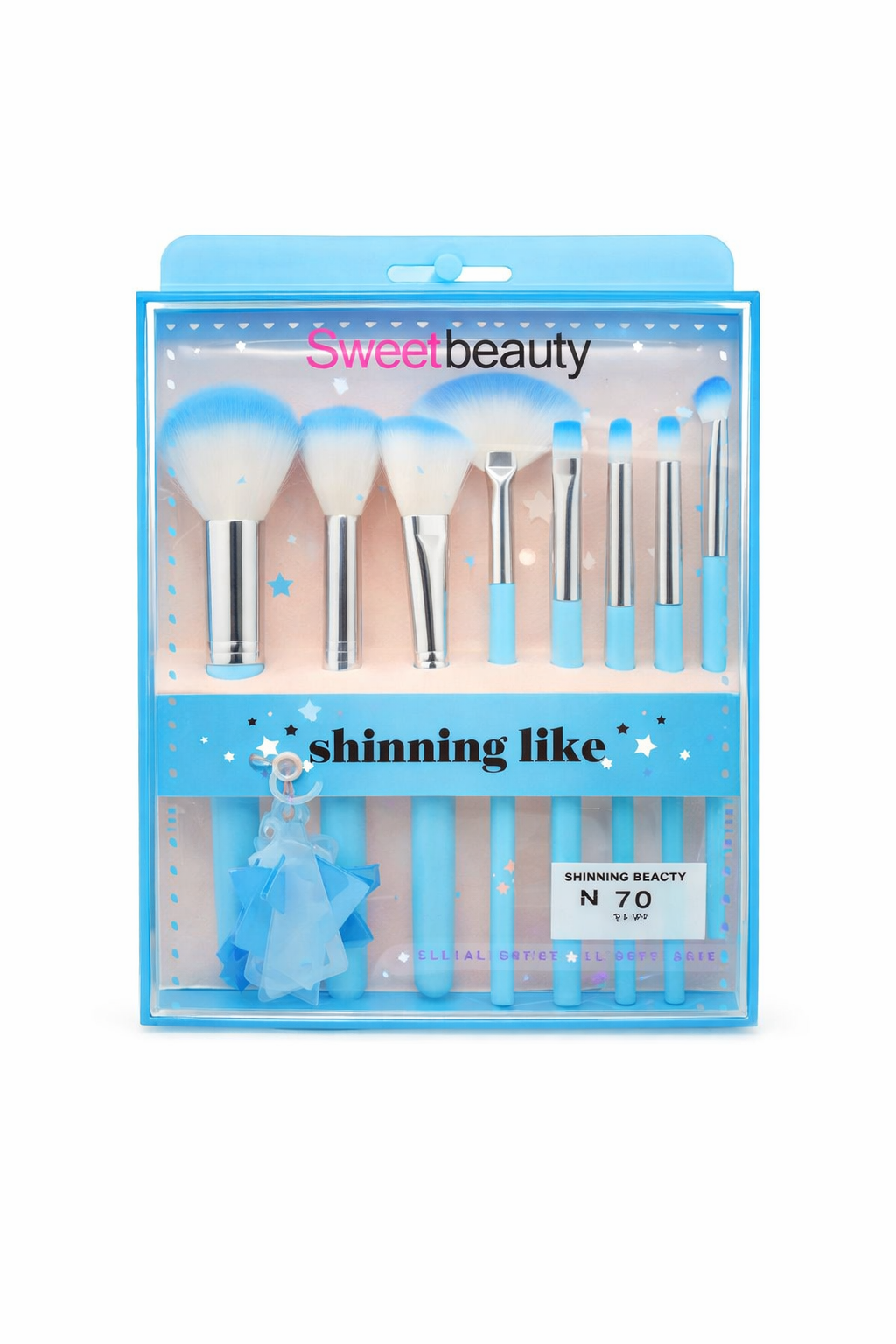 SET DE BROCHAS SHINNING BEAUTY N70 SWEET BEAUTY