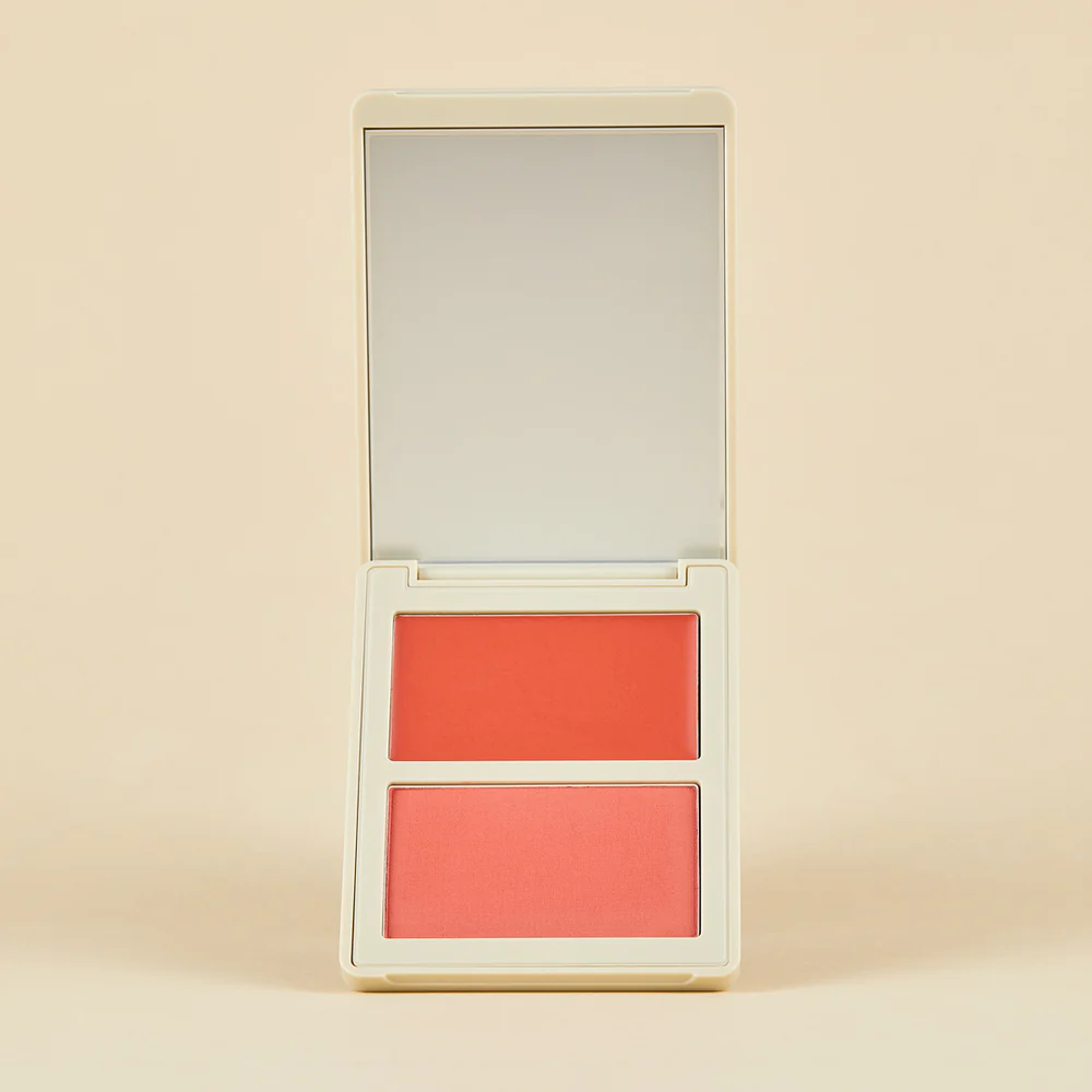 RUBOR EN DÚO ALLURE CREMA Y POLVO COMPACTO ORANGEWEEK