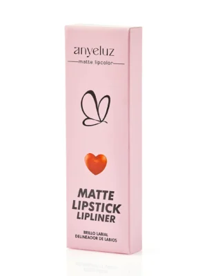 KIT DÚO LABIAL MATTE + DELINEADOR ANYELUZ