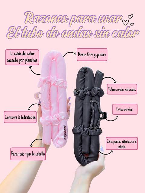 TUBO RIZADOR SIN CALOR EN SATÍN - Image 2