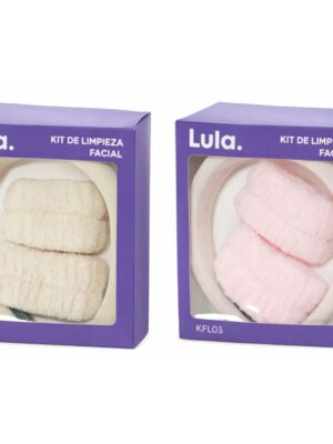 KIT DE ACCESORIOS BALACA + MUÑEQUERAS SKIN CARE LULA KFL03