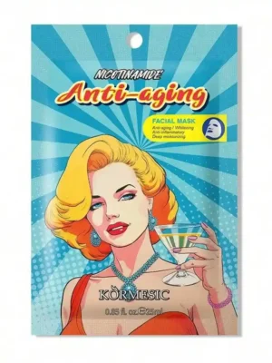 MASCARILLA FACIAL ANTI-AGING CON NIACINAMIDA KORMESIC
