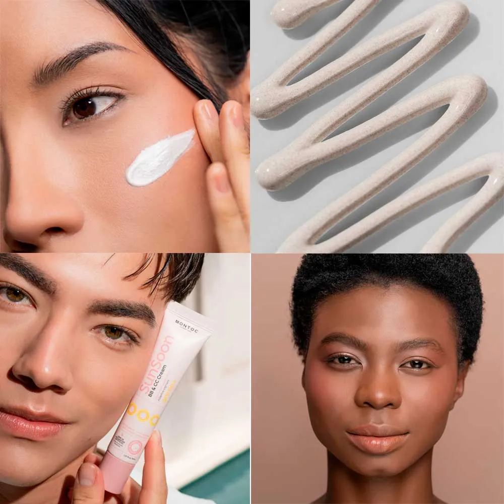 SUNSOON BB & CC CREAM SPF 50+ CON PIGMENTO ADAPTATIVO MONTOC - Image 2