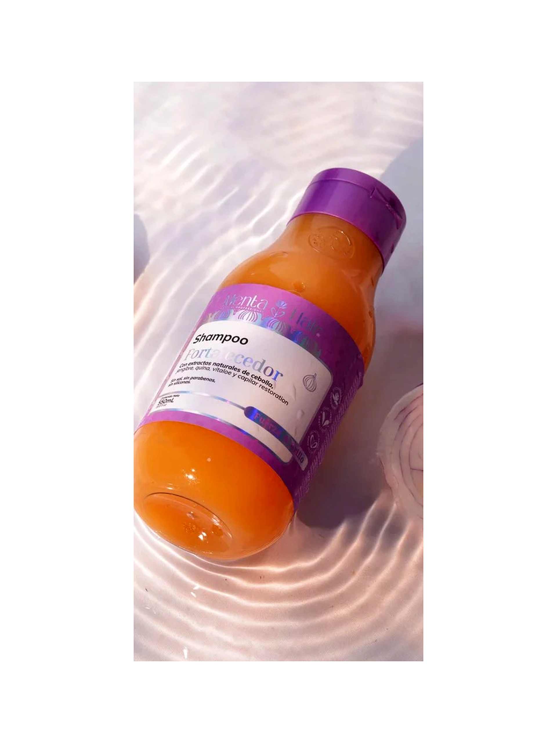 SHAMPOO FORTALECEDOR CON CEBOLLA X 550ML