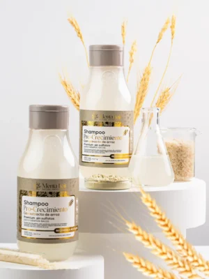 SHAMPOO PRO-CRECIMIENTO CON EXTRACTO DE ARROZ X550 ML