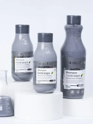 SHAMPOO ANTI-CASPA CON CARBÓN ACTIVADO X550ML